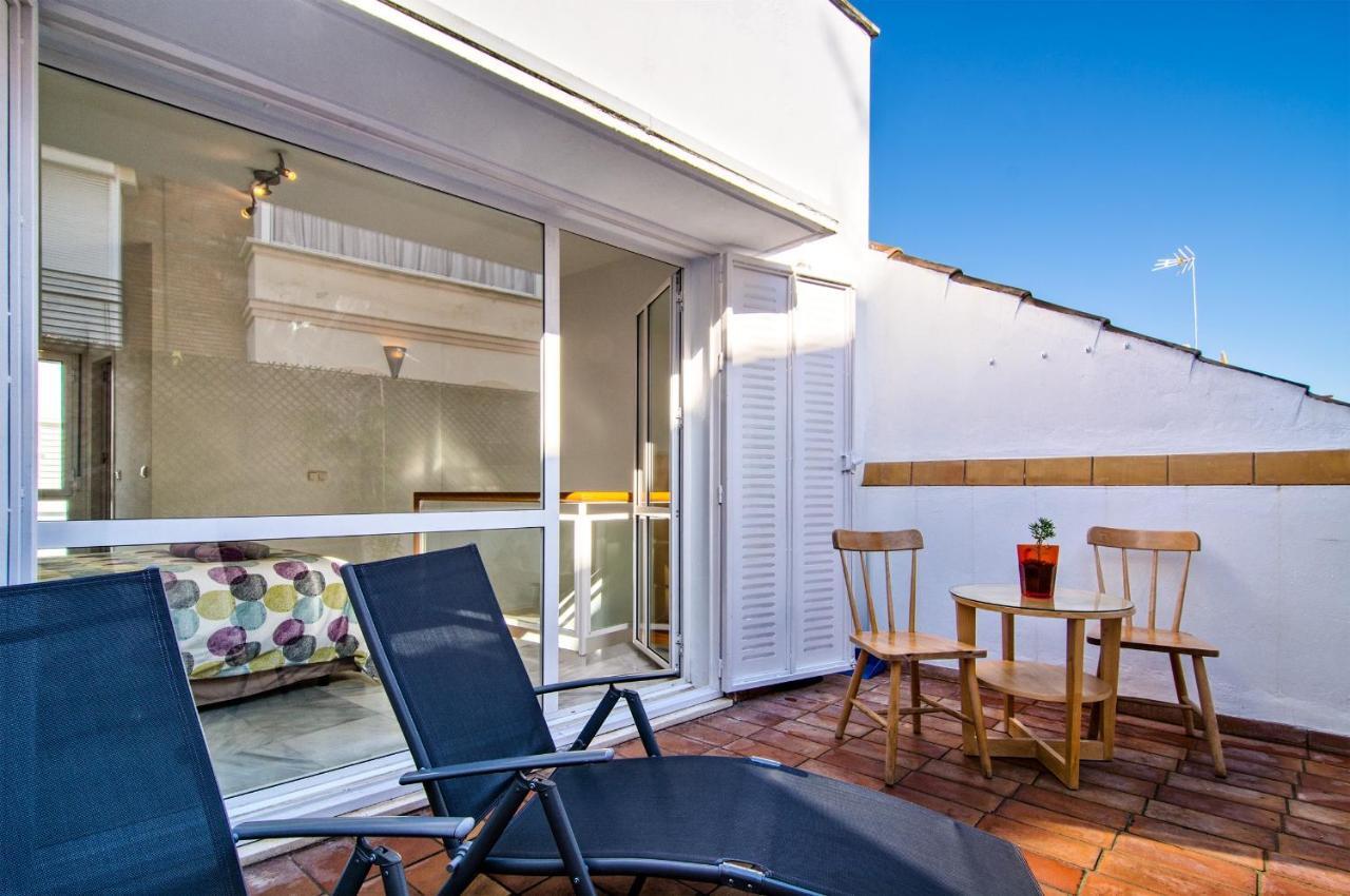 סביליה Descubrehome Sol Town Center Private Terrace חדר תמונה